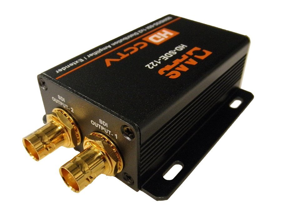 SD/HD/3G-SDI 1 to 2 Distribution Amplifier & Extender