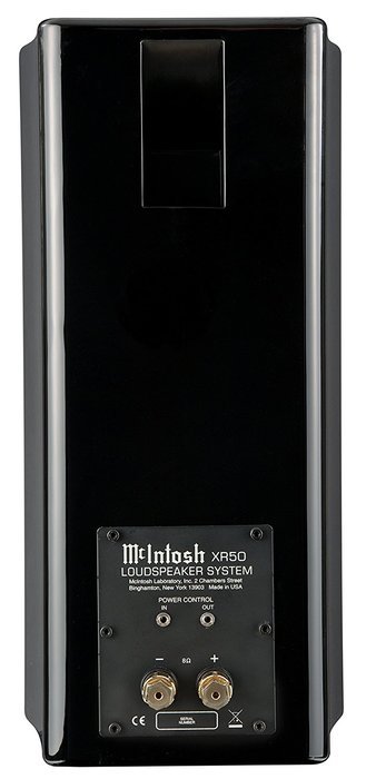 McIntosh Labs XR50 Bookshelf Home Speaker, Black (Single) N6