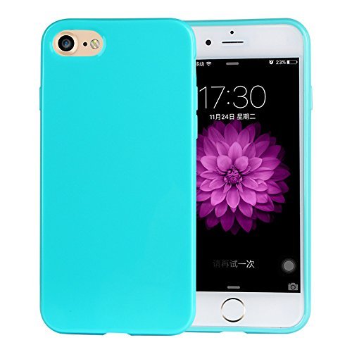 iPhone 7 Case, MCUK [Ultra Slim] [Candy Series] TPU Soft Gel Rubber Cover Shock Resistance Protective Back Bumper... N20
