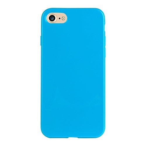 iPhone 7 Case, MCUK [Ultra Slim] [Candy Series] TPU Soft Gel Rubber Cover Shock Resistance Protective Back Bumper... N23