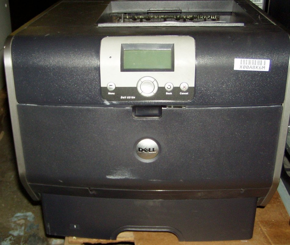 Dell 5310n Printer W/Toner, Network, & Prints P.C. 61,013 free image ...