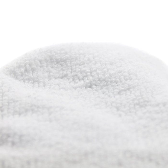 Kazoo Replacement Microfiber Cleaning Cloths for Steam Cleaner Use, White(2-Pack) N3