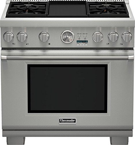 36 inch Professional Series Pro Grand Commercial Depth All Gas Range PRG364JDG