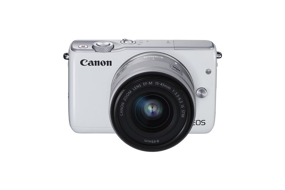 Canon EOS M10 with EF-M 15-45mm Image Stabilization STM Lens, 16GB Memory Card, Tripod and Bag N14