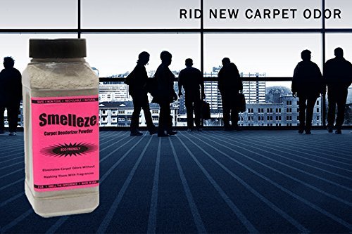 SMELLEZE Natural Carpet Odor Removal Deodorizer: 2 lb. Powder Removes Stench Fast