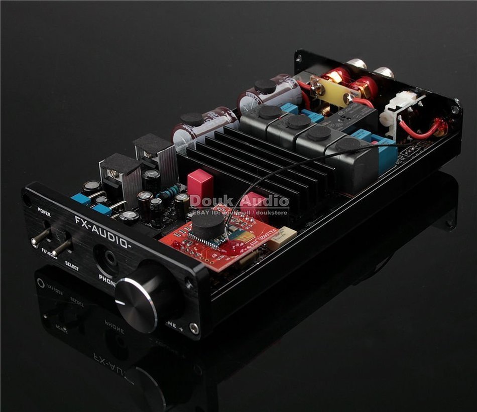 Douk Audio Mini Wireless Bluetooth Digital Amplifier Stereo HiFi Headphone Amplifier 160Wx2 N7
