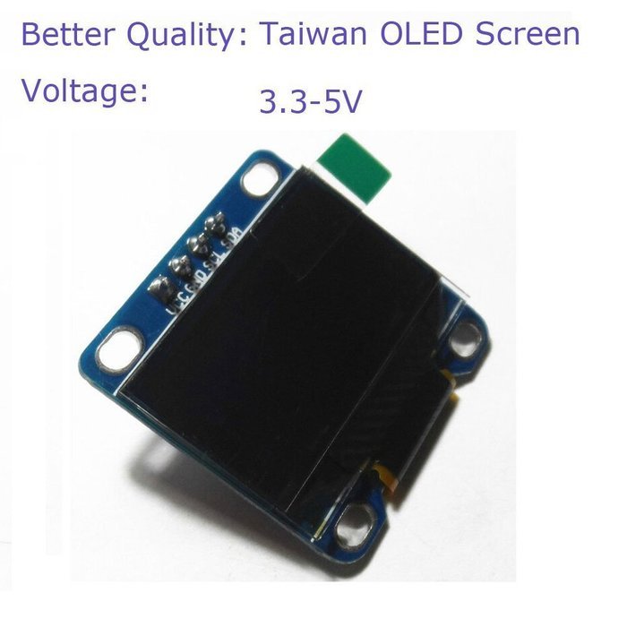 Diymall 0.96" Inch Blue I2c IIC Serial 128x64 Oled LCD LED Display Module for Arduino(pack... N3