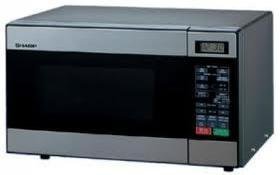 Sharp R-299T(S) 22L 800-watt Stainless Steel Microwave Oven, 220 to 240-volt