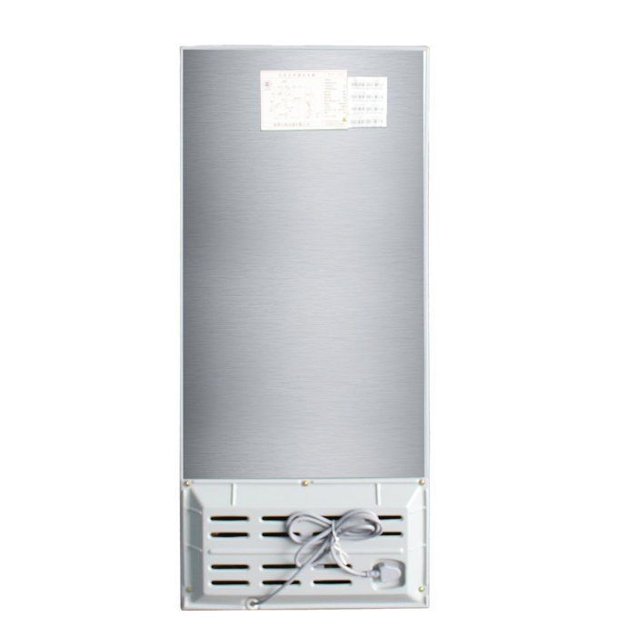 122L 2-Door Ice Cream Top Freezer Beer Soda Beverages Refrigerator Cooler Home Apartment Size Compact Vertical...