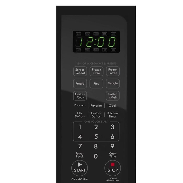 Kenmore 1.2 cu. ft. Countertop Microwave w/ EZ Clean Interior Stainless Steel 72123 N13