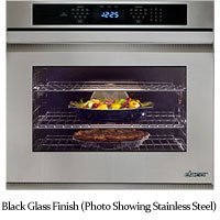 Dacor Distinctive 30" Black Glass Electric Wall Oven