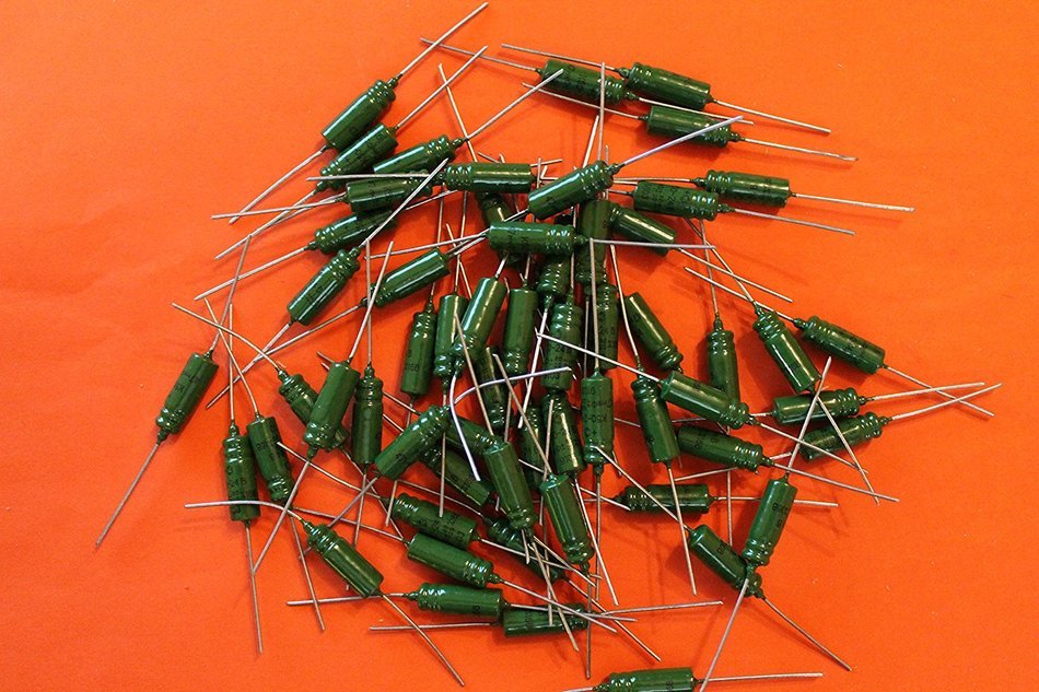 Capacitor oxide electrolytic K50-24 16V 47uF USSR 30 pcs