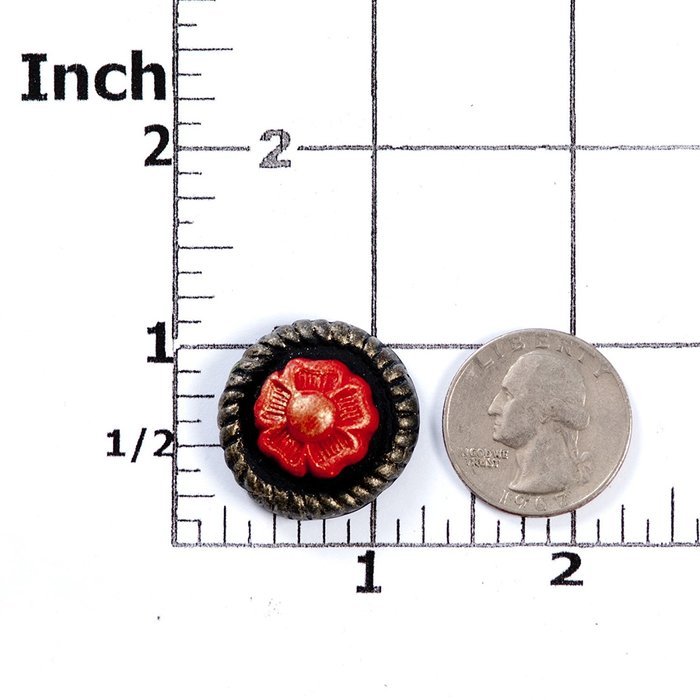 Floral Western Concho Silicone Mold Chocolate, Fondant, Candy, Mints, Resin, Clay, Flexible and Easy to Use. N5