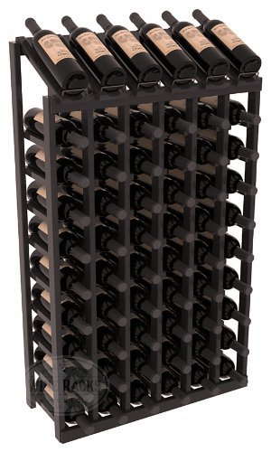 Wine Racks America Redwood 6 Column 10 Row Display Top Kit 13 Stains to Choose From!