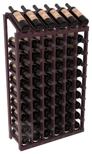 Wine Racks America Redwood 6 Column 10 Row Display Top Kit 13 Stains to Choose From! N2