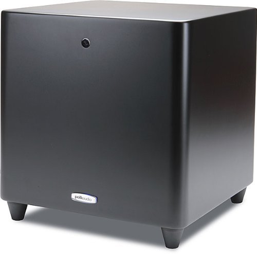 Polk Audio DSW PRO 500 10-Inch Powered Subwoofer (Single, Black)