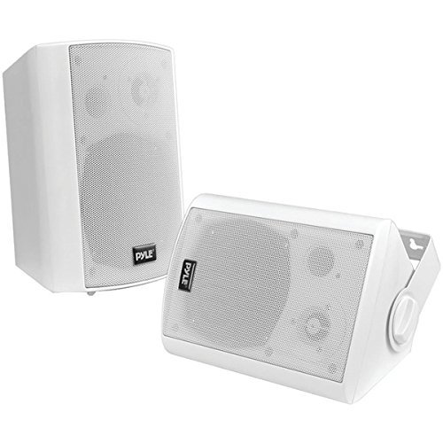 PYLE HOME PDWR61BTWT 6.5" Indoor/Outdoor Wall-Mount Bluetooth(R) Speaker System (White)
