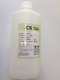 CLEANING SOLUTION WATER BASED FOR SUBLIMATION 1 LITER For Roland, Mutoh, Mimaki, Epson and other printers using...