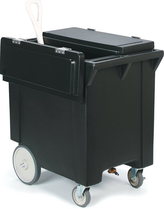 Carlisle Cateraide Mobile Ice Bin Caddy, Portable Beverage Merchandiser N3