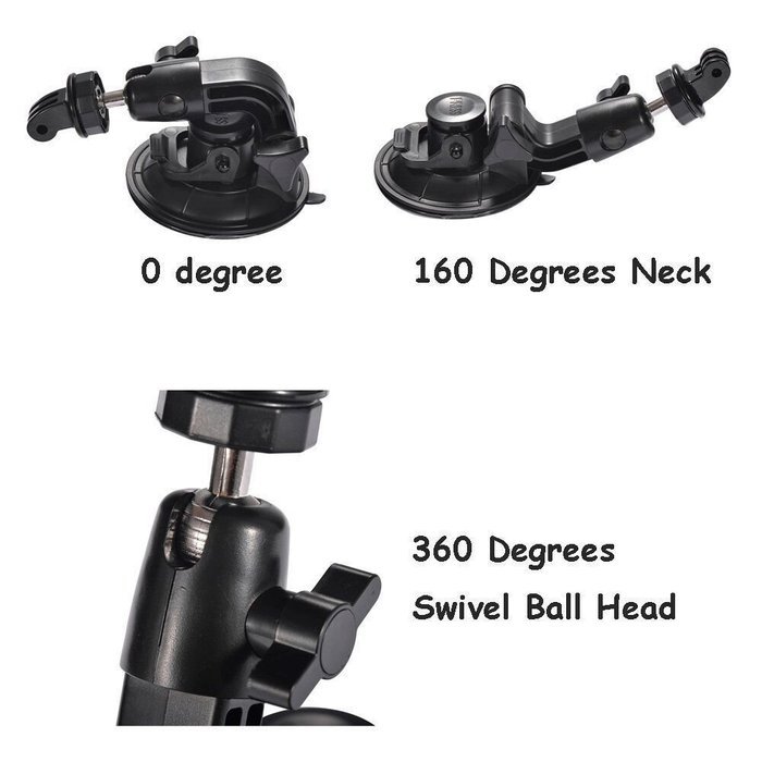 TEKCAM Sport Accessories Kits Bundle for Gopro Hero5 Black DBPOWER EX5000 Lightdow LD4000 Waterproof Action Camera... N5
