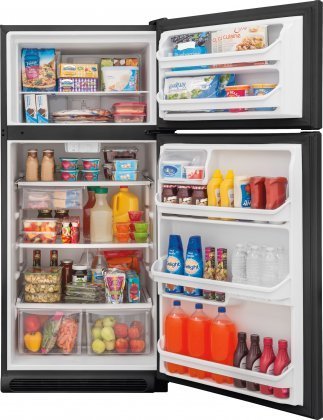 Frigidaire FFHT1821QB 30" Freestanding Top Freezer Refrigerator with 18 cu. ft. Total Capacity, in Black