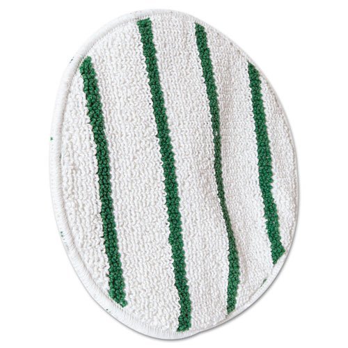 Low Profile Carpet Bonnet 17 In Whi W/ Gre Strip 5