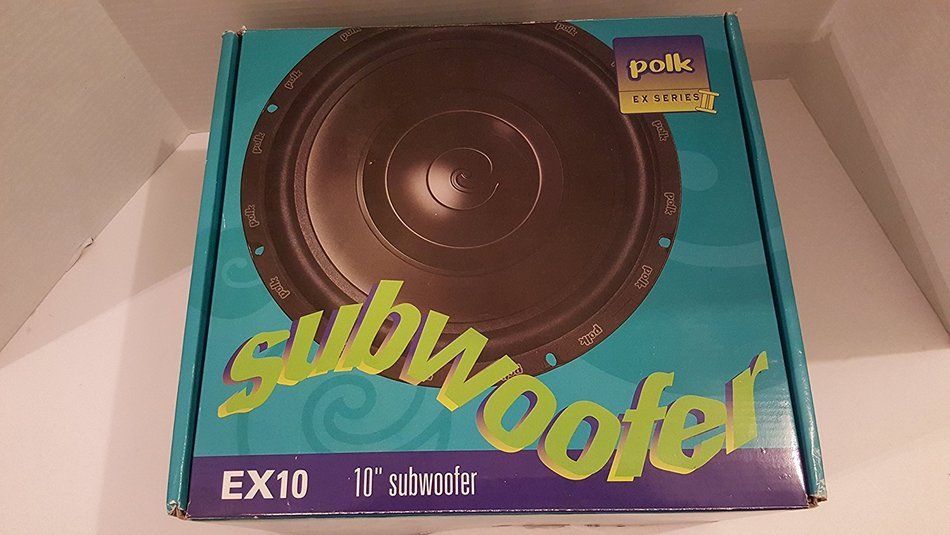 POLK AUDIO 10" STEREO SUBWOOFER EX10