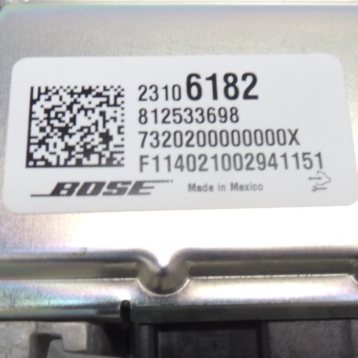 2014 Chevy Impala Bose Premium Audio Amplifier w/Noise Control 23106182 by General Motors N2