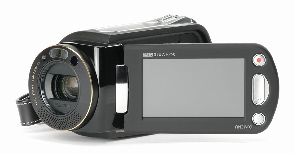Samsung SC-HMX10 8GB Flash Memory High Definition Camcorder with 10x Optical Zoom (SDHC compatible) (Discontinued...