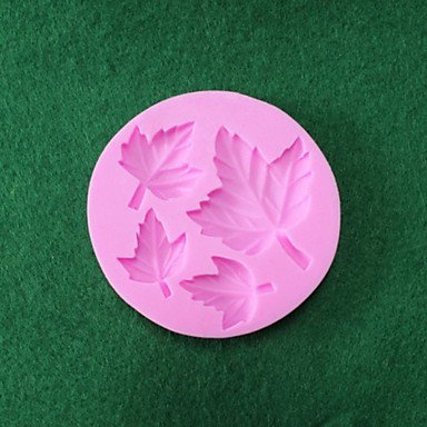 Sher Silicone Double Sugar Cake Decoration Maple Leaf Liquid Silicone 3 D Die Real Food Grade Silica Gel N2