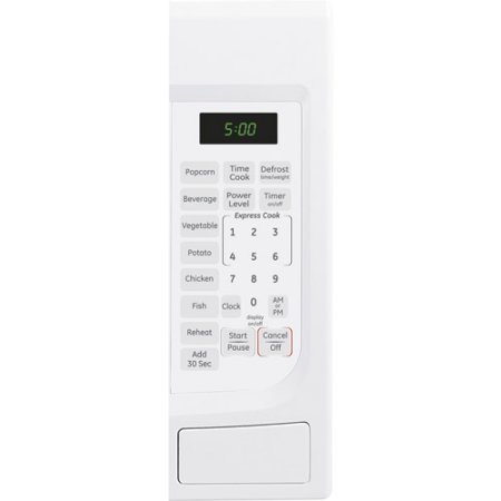 GE 1.4 cu ft Countertop Microwave Oven /Model: JES1460DSBB / Color: White N4