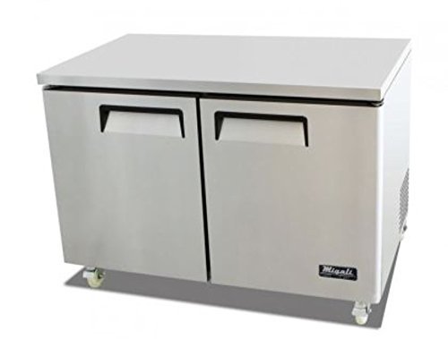 Migali C-U48R 49" Competitor Series Commercial Under Counter Cook Top Refrigerator with 12 cu. ft. Capacity Rear...