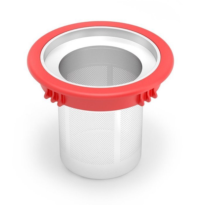 Silibake Loose Leaf Tea Infuser Brewing System Cup with Removable Stainless Steel Steeper Strainer Basket N13