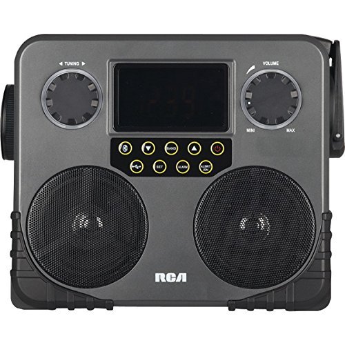 RCA RCAEP700WR Worksite Weather Radio with Bluetooth