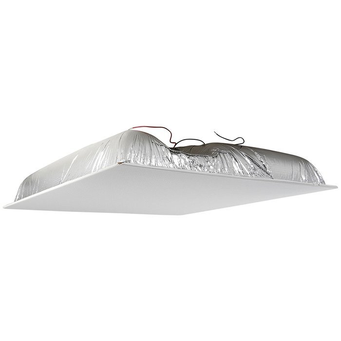 Quam System 19/MP 24" x 24" 2-Way Lay-In Ceiling Tile Speaker 25/70V