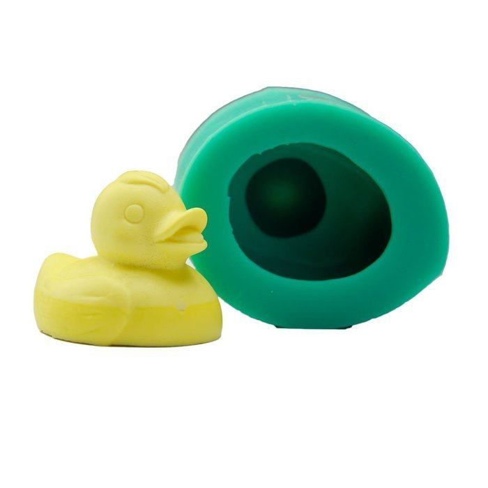 TANGCHU Fondant Silicone Sugar Craft Mold Duck Shape 2.75*2.16inch Green N2