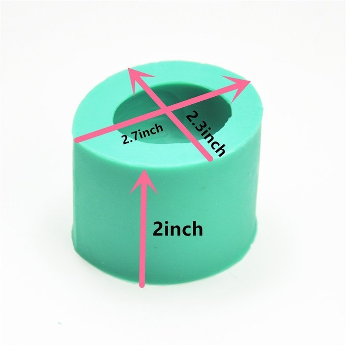 TANGCHU Fondant Silicone Sugar Craft Mold Duck Shape 2.75*2.16inch Green N3