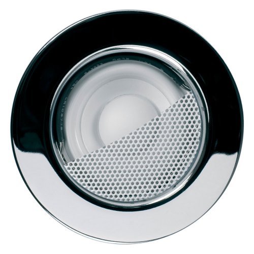 KEF CI50 Round Chrome In-Ceiling Speaker Architectural Loudspeaker (Single) N2