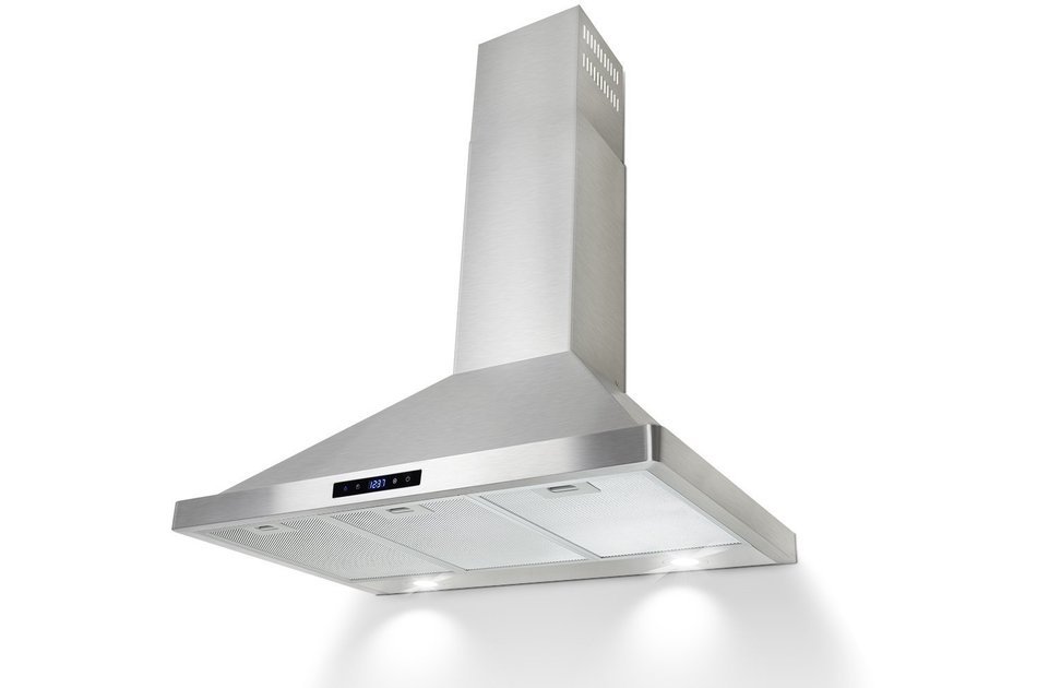 FIREBIRD 36" Wall-mounted Stainless Steel Range Hood with Touch Screen Control Panel, Charcoal Filters / Carbon... N2