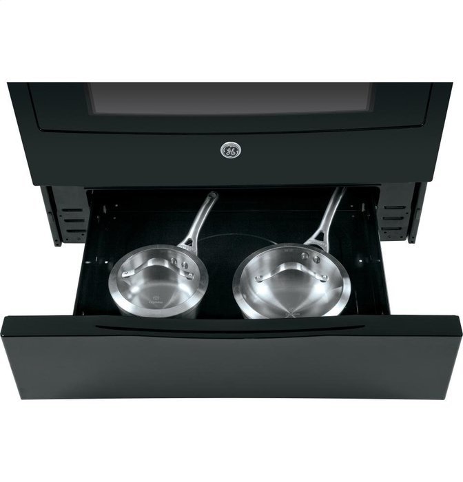 GE JGS750DEFBB 30" Black Gas Slide-In Sealed Burner Range - Convection N3