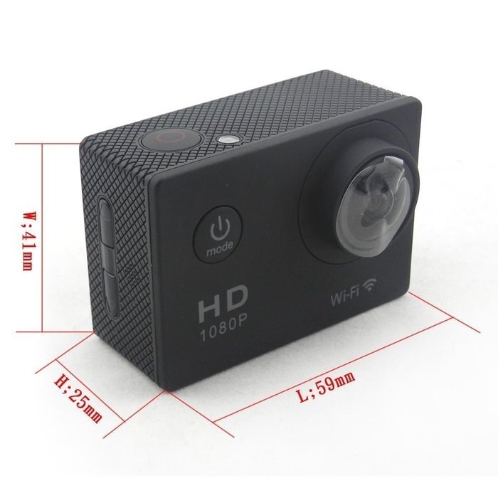 FIRST 12 Mega Pixels CMOS-Sensor Sport DV -1.5''LCD Screen - 1080P Full HD Waterproof Sports Cam SJ4000 - Wifi... N9