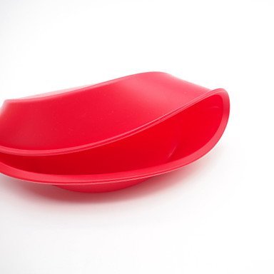 Y&XL&H Baking Silicone 8-Inch Round Cake Pan Baking Mold Non-Stick European-Grade Silicone 8.5 x 1.65-Inches N3