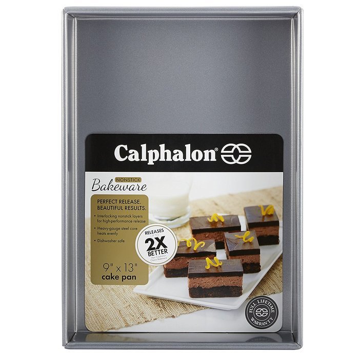 Calphalon Nonstick Bakeware, Square Cake Pan, 8-inch N2