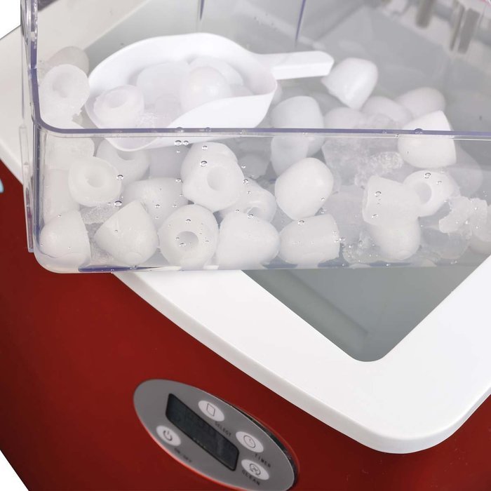 Newair AI-215SS Stainless Steel Portable Ice Maker with 50 Lbs. Daily Capacity