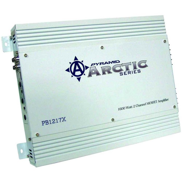 Arctic Series 2-Channel MOSFET Amp (1,600W max, 75W x 2 @ 4