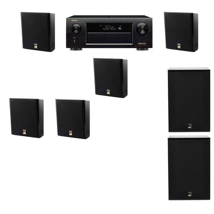 M&K Sound MP150II Wall Mounted Loudspeaker 5.2 X12 Denon AVR-X5200W