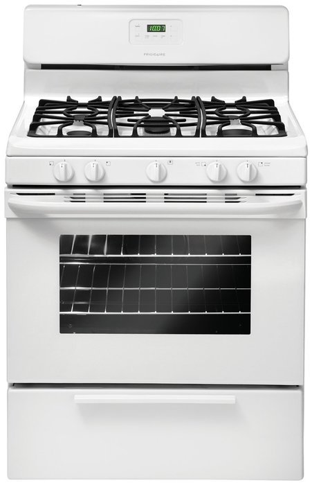 Frigidaire FFGF3019LW30" White Gas Sealed Burner Range