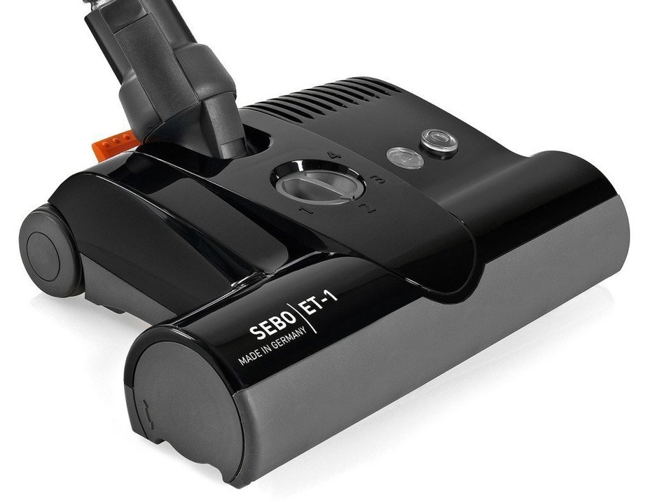 Sebo Airbelt D4 Black Premium Canister Vacuum Cleaner with ET-1 Powerhead and Bare Floor Brush w/ Free Shipping! N6