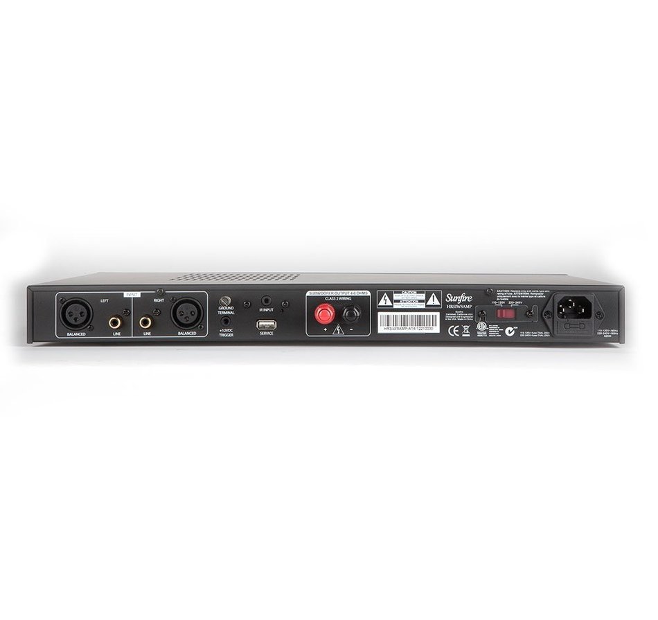 Sunfire HRS-IW8 Subwoofer Amplifier (Black)