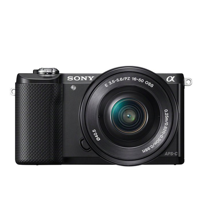 Sony a5000L Digital Camera with SEL-1650 Zoom Lens - Black (20.1MP) 3 inch LCD